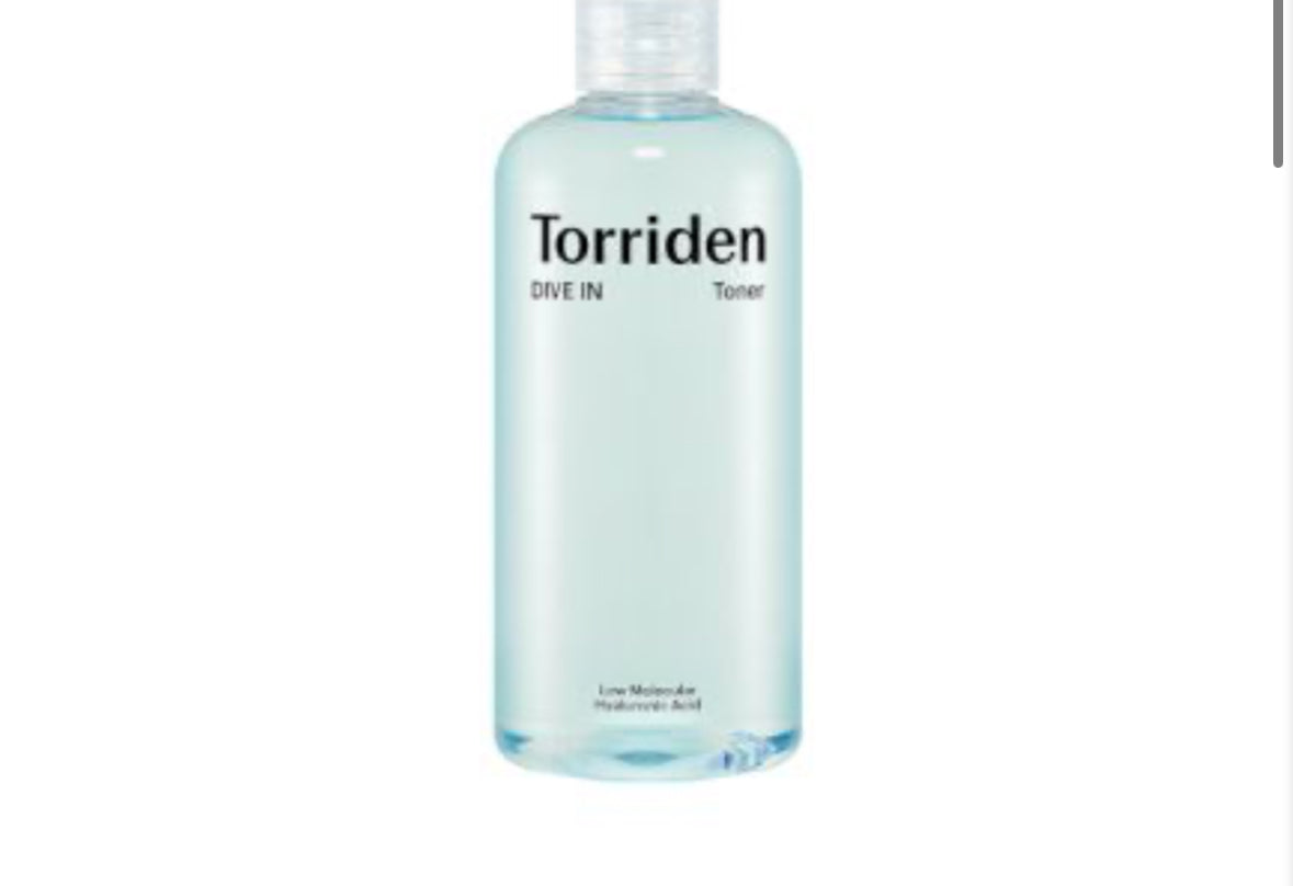 Torriden – DIVE-IN Low Molecule Hyaluronic Acid Toner 300ml