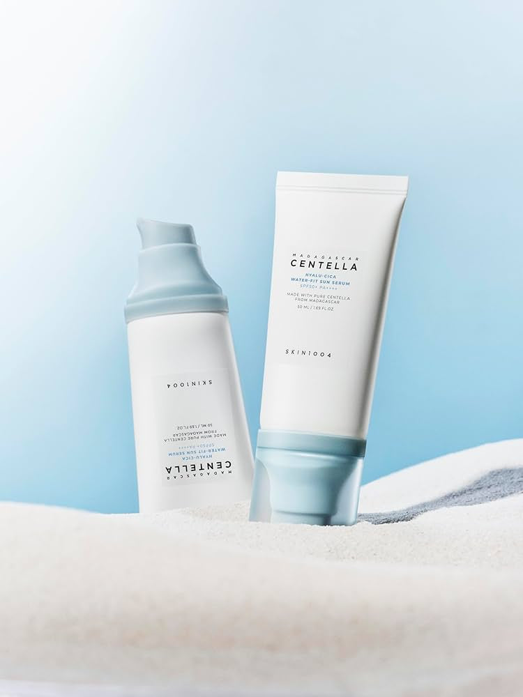 SKIN1004 - Madagascar Centella Hyalu-Cica Water-Fit Sun Serum SPF50+ PA++++ Twin Pack - 50ml