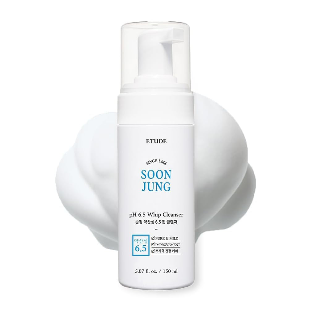 ETUDE - Soon Jung pH 6.5 Whip Cleanser